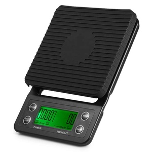 Bilancia da cucina elettrica accurata con ampio Display LCD chiaro bilancia da caffè con Timer e funzione tara bilancia elettronica 5kg/0.5g - Product Image 6