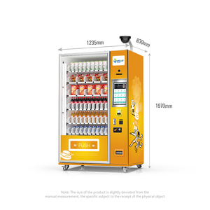 Zhi gou công nghệ bán chạy nhất Châu Âu đồ uống & đồ ăn nhẹ máy bán hàng tự động vớ<span class=keywords><strong>i</strong></span> SDK màn hình cảm ứng quản lý đám mây tiền mặt/thẻ thanh toán - Product Image 5