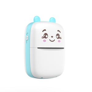 Taşınabilir BT Mini termal yazıcı kablosuz cep fotoğraf etiket İşlevli yazıcılar için Android IOS Windows USB arayüzü renk - Product Image 2