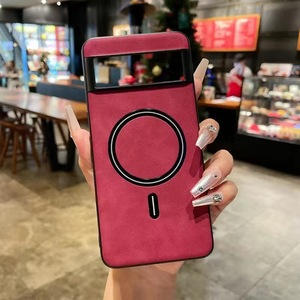 เคสหนังแบบชาร์จไร้สายแบบแม่เหล็กสุดหรูเคสโทรศัพท์มือถือสำหรับ Google Pixel 9 8 Pro 7A 8A - Product Image 6