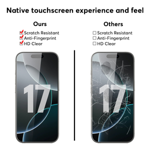 2.5D Rõ Ràng Bảo Vệ Màn Hình 9H Điện Thoại Di Động Tempered Glass Đối Với <span class=keywords><strong>iPhone</strong></span> 17 Không Khí Bảo Vệ Màn Hình - Product Image 5