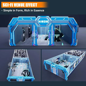 Yhy thiết kế mới tùy chỉnh trong nhà thực tế ảo yhy nhiều người chơi XR miễn phí đi lang thang bắn súng khu vực trò chơi tương tác - Product Image 5