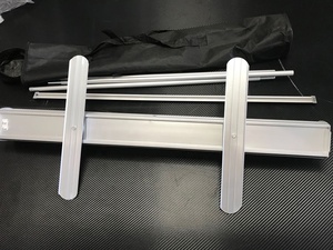 定制铝豪华海报展示架数字印刷滚动滚动横幅 - Product Image 2