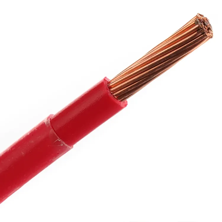 Venta caliente de conductor de cobre PVC aislado Nylon recubierto THHN cable eléctrico #14 #12 #10