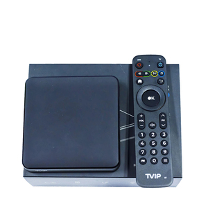 TVIP 4K HD BT Smart Set Top Box <strong>IPTV</strong> 605 SE Linux&amp;Android 7.0 Amlogic S905X 2.4/5G WIFI High Resolution Support