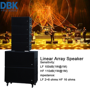 专业音频工厂双10英寸线阵列扬声器，带双18英寸低音炮LA系统音响设备 - Product Image 4