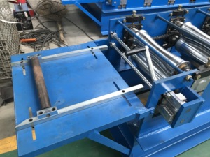 High Quality Glazed Metal Roof Ridge Capping Roll Forming Machine Hot Sale Building Use PLC Control <strong>System</strong> Motor Favorable Price - Product Image 4