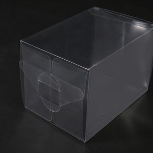 2\&quot; 3\&quot; 4\&quot; <strong>Mini</strong> Square Transparent PVC Container Small Cake Packaging <strong>Box</strong> <strong>PET</strong> Plastic Transparent Cake <strong>Box</strong> - Product Image 6