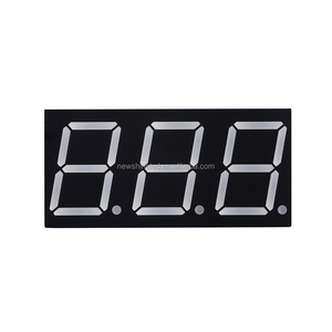 Factory FND 0.56 Inch <strong>3</strong> <strong>Digit</strong> 7 Segment Display DIP 0.56&quot; Led 7 Segment Display Rgb <strong>3</strong> <strong>Digit</strong> Seven Segment Led Panel for Numeric