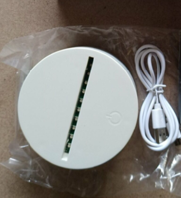 only White light base