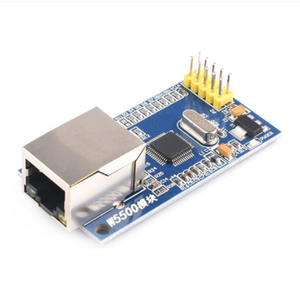 W5500 Ethernet network module hardware protocollo tcp/ip stack 51 driver development board network