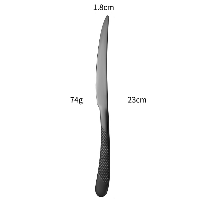 Couteau de table noir
