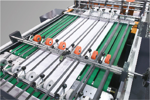 Dayuan SM1500高速多層二重紙板リールからシートへクロスカッターマシンダブルナイフ紙カッター - Product Image 4