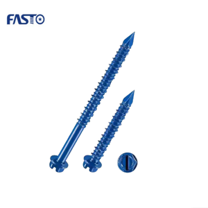 1/4 3/16英寸蓝色Ruspert锚固螺钉Tapcon六角头混凝土自攻螺钉 - Product Image 3
