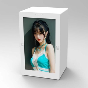 Пользовательский 3D рекламный дисплей Full HD прозрачный ЖК-шкаф прозрачный ЖК-дисплей AI фотобудка витрина - Product Image 2