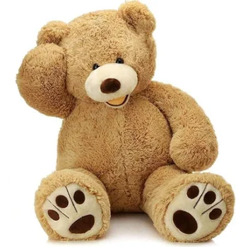 Piel de oso de peluche caqui