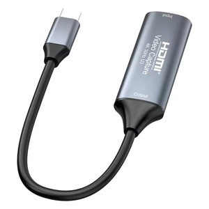 USBC Type-C视频采集卡适配器4k监控录制USB PS3/4游戏直播播放音频hdmi - Product Image 4