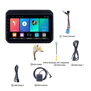Para Suzuki Ignis 2016 - 2020 Polegadas Android 8.1 2 9 Din Stereo Car Multimedia Player GPS de Navegação Sistema de Cabeça unidade Com Moldura