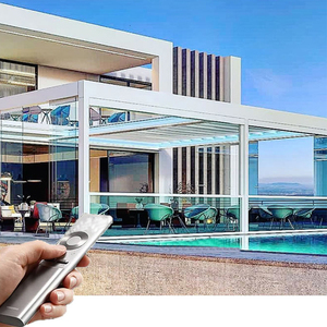 High Quality Retractable Sliding Lifting up Bi-Folding <strong>Windows</strong> Soundproof Customized Electric Vertical <strong>Window</strong> - Product Image 5