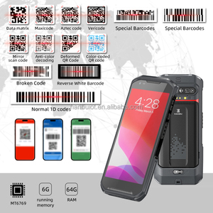 5.5 Inch <strong>PDA</strong> Rugged <strong>Android</strong> Smart Terminal 2D Barcode <strong>Scanner</strong> With WIFI Blue Tooth High Quality Mobile Industrial <strong>PDA</strong> - Product Image 3