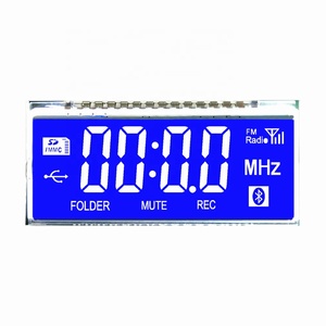 Custom Htn Blu Segmento Display Lcd Pin Collegare 3.3V Lcd con Retroilluminazione - Product Image 2