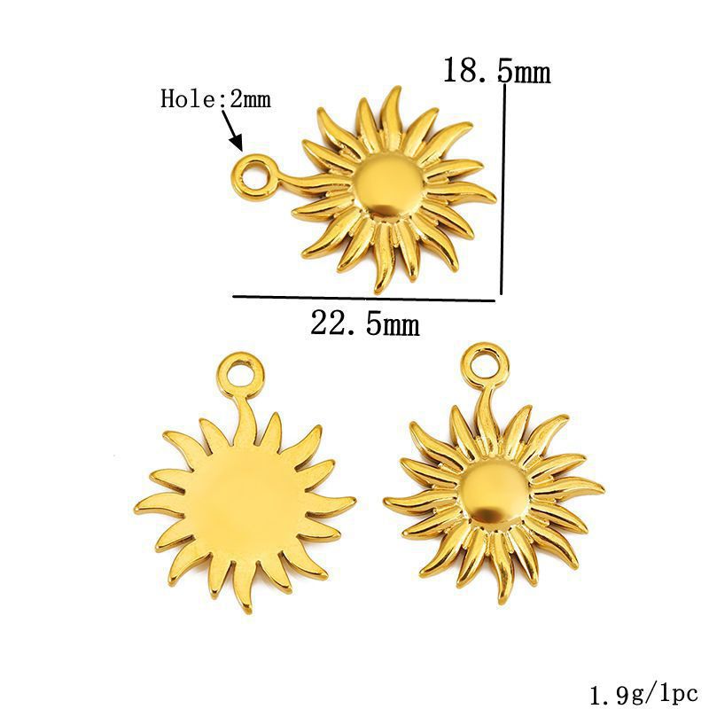Gold D-grade sun lens, 22.5*18.5mm