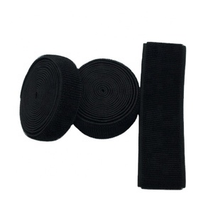 Cinta de sujeción de bucle elástico de color y negro de alta calidad Gancho y bucle elásticos - Product Image 1
