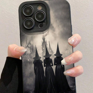 เคสโทรศัพท์ TPU นิ่มลายลูกแมวการ์ตูนวันแม่มดสำหรับ Apple 15 PLUS 14 13 PROMAX โทรศัพท์มือถือซัมซุง - Product Image 6