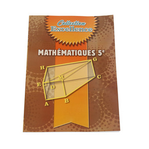 Customized <strong>Book</strong> Printing Service African School French Workbook Full Color Printed Math Textbook for Students - Product Image 6
