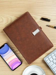 Power Bank Business Notebook A5 Kreatives multifunktion ales Briefpapier Drahtloses Laden USB Power Bank Notebook mit Taschen rechner - Product Image 2