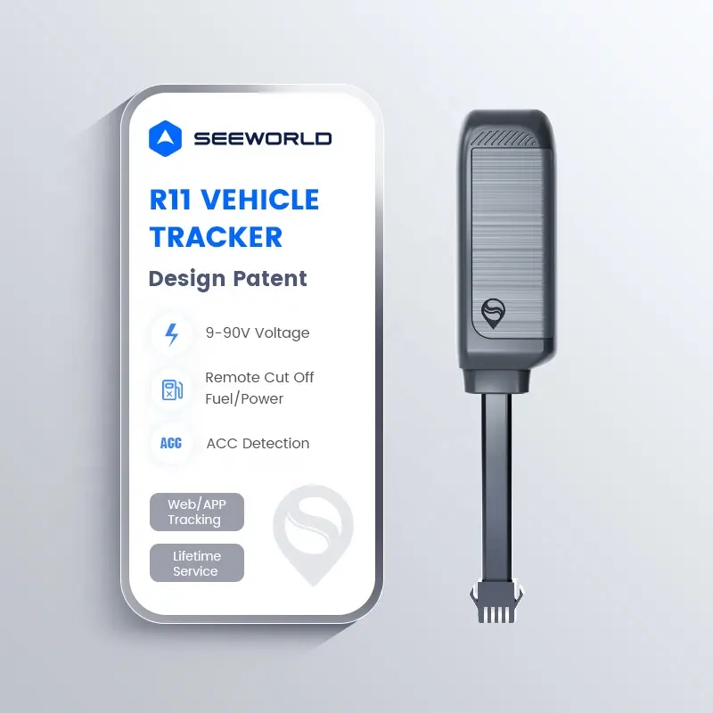 GPS pelacak GPRS sepeda motor, perangkat pelacak pit elektrik GSM tahan air Mini untuk kendaraan pribadi