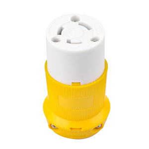 YILUN NEMA L5-30P & NEMA L5-30Rロッキングプラグおよびコネクタセット、発電機ツイストロックプラグソケット、30アンペア125V2極3線