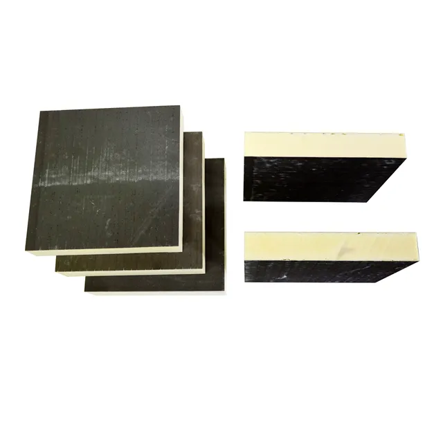 Thermal conductivity and thermal resistance of insulation polyurethane foam panel building materials