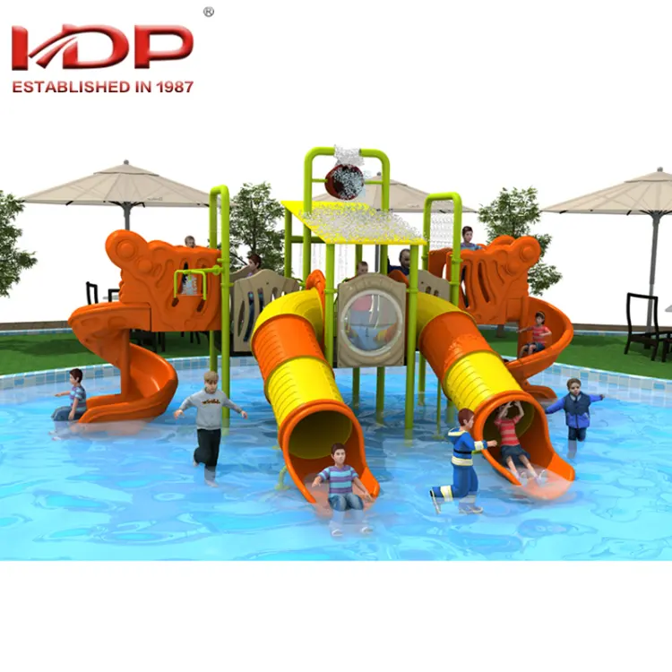 Huadong diversión tobogán de plástico juegos parque infantil al Aire Libre Parque Acuático