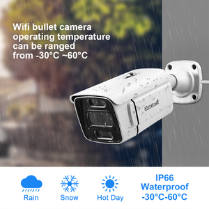 JideTech H265 sistema di telecamere di sicurezza 4K sistema di sorveglianza a 4 canali sistema di telecamere di sicurezza telecamere Ip di sorveglianza - Product Image 4