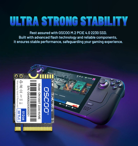 OSCOO 2230 PCIe3 NVMe 1.4 SSD 1TB 512GB Hard Drive with Single Side for Steamdeck with <strong>Excellent</strong> Performance - Product Image 5