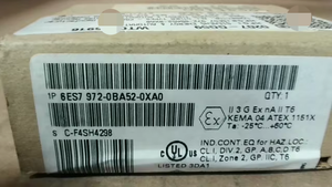 Оригинальный разъем 6ES7 972-0BA52-0XA0 Simatic Bus 6ES7972-0BA52-0XA0 - Product Image 2