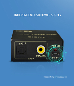 <strong>Optical</strong> Fiber Coaxial Audio Conversion TV External <strong>Digital</strong> Audio Decoder Type c to 3.5mm Jack Audio Converter - Product Image 4