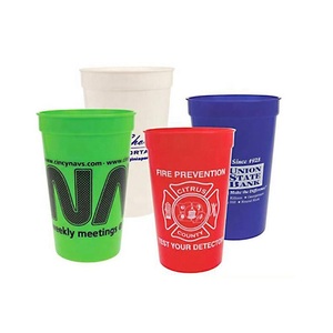 Çevre dostu Bpa ücretsiz PP kullanımlık 16Oz içme bira bardak çok renkli seçim geri dönüşümlü dijital 32oz 24oz özel stadyum bardak - Product Image 1