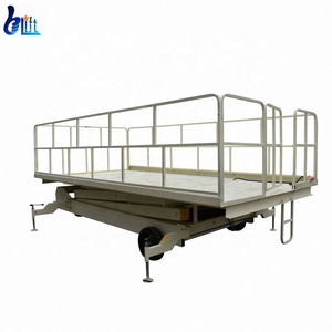 Muelle de carga móvil hidráulico, plataforma de descarga de contenedores con altura ajustable, 6-15 toneladas - Product Image 2