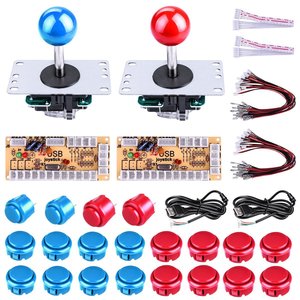 1 kit para player PC joystick controlador USB a Jamma arcade juego Arcade de panel de control del teclado codificador - Product Image 5