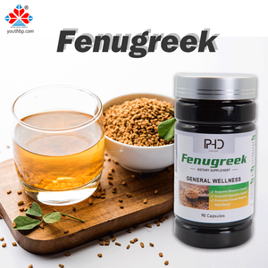 Suplemen Herbal kapsul ekstrak Premium 500mg <span class=keywords><strong>Fenugreek</strong></span> untuk dukungan kesehatan pencernaan aman untuk Dewasa bukan remaja hamil - Product Image 4