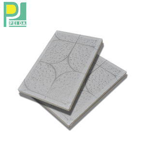 Good Sound Insulation Modern <strong>Pattern</strong> Designs Pvc Gypsum <strong>Ceiling</strong> and <strong>Decorative</strong> Gypsum Tiles - Product Image 1