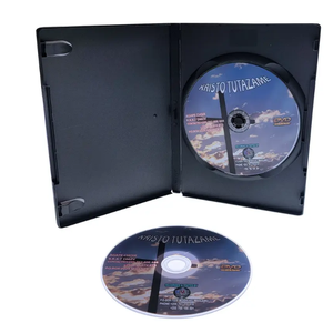 定制印刷纸板纸包装光盘/VCD/DVD套筒盒盖光盘复制