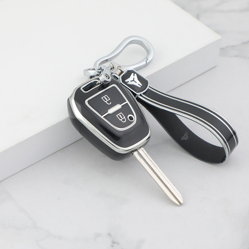 A Black + Keychain