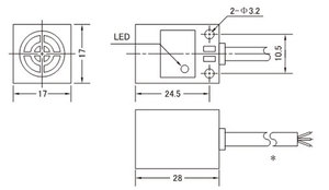 Sensor de proximidad inductivo cuadrado de 1/2mm, sensor de proximidad inductivo cuadrado de 5mm, 5mm, PNP, NPN, IP67, 2/3 hilos, 2, B1, B2, D1, D2, F2, Y1, Y2 - Product Image 6