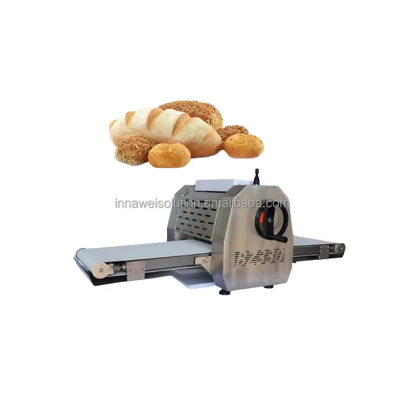 Usine professionnelle Croissant roulant pâtisserie de table presseur Machine équipement de boulangerie pour feuille de pâte à grande échelle
