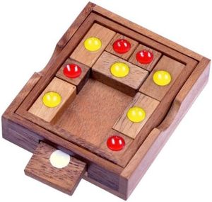 Bằng Gỗ Handmade Thân Thiện Với Môi Trò Chơi Suy Nghĩ Câu Đố Kiên Nhẫn Và Logic Cho Giáng Sinh - Product Image 1