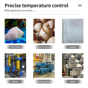 Controlador de temperatura digital de alta precisión Termostato de control de temperatura de con sensor - Product Image 5