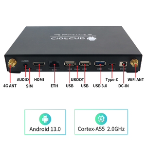 FBOX-A527B iisheng Allwinner A527 Android AI Box USB3.0 удаленное управление контентом цифровой вывески плеер для цифровой рекламы - Product Image 3